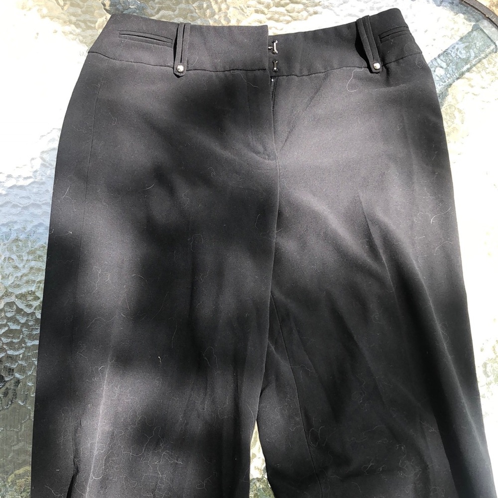All black dress pants